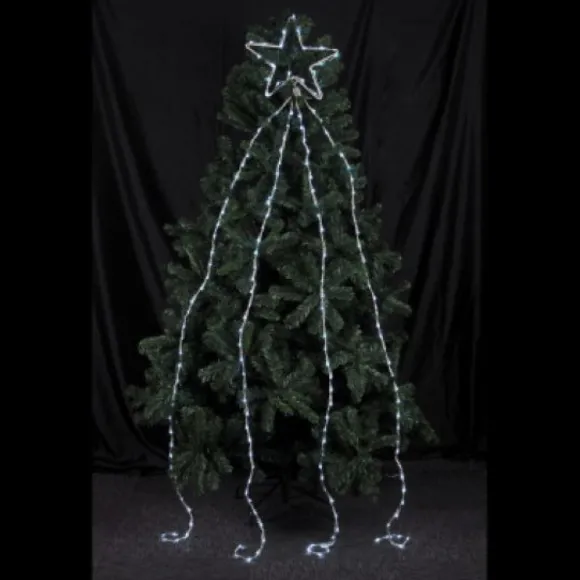 Tomb E Etoil E Lumineuse 180 Led Blanc Froid