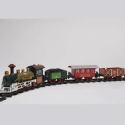 Train Electrique De Noel A Pile 280Cm