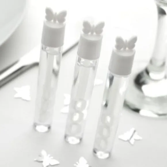 Tube De Bulle De Savon Mariage Papillon X 24 Pi Ces