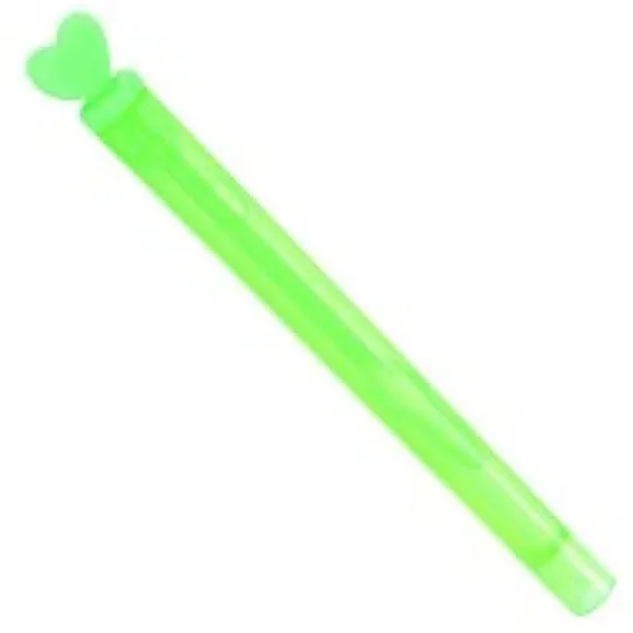 Tube De Bulles Savons Coeur Vert Anis X 6 Pi Ces