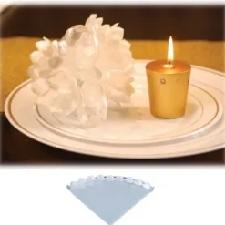 Tulle Drag Es Coeur Blanc X 10 Pi Ces