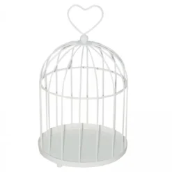 Urne Cage Oiseau Coeur
