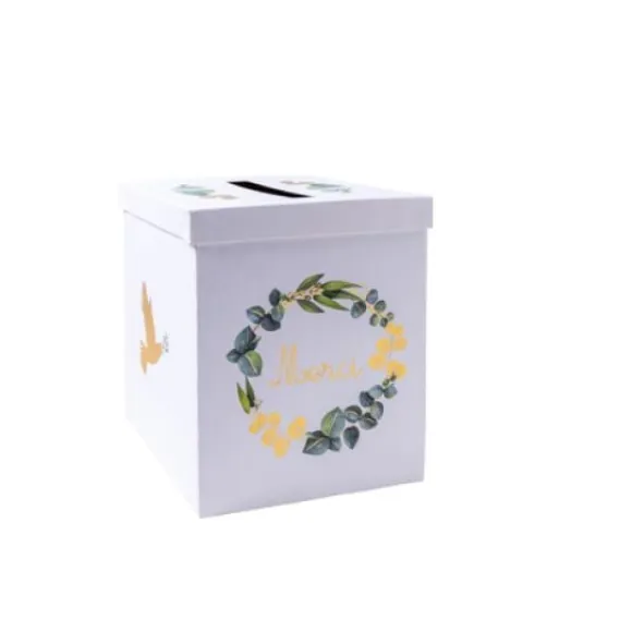 Urne Communion Merci Eucalyptus