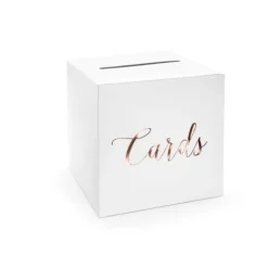 Urne Mariage Cards Rose Gold
