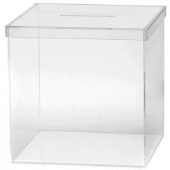 Urne Mariage En Plexi Transparente 25Cm