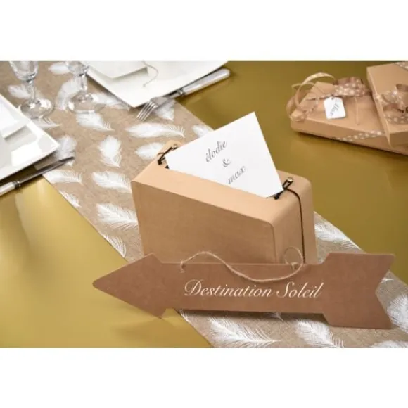 Urne Mariage Valise Kraft
