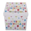 Urne Originale Joyeux Anniversaire Multicolore