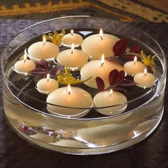Vase Bougie Flottante Coupelle