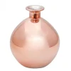 Vase Boule En Verre Rose Gold M Tallis