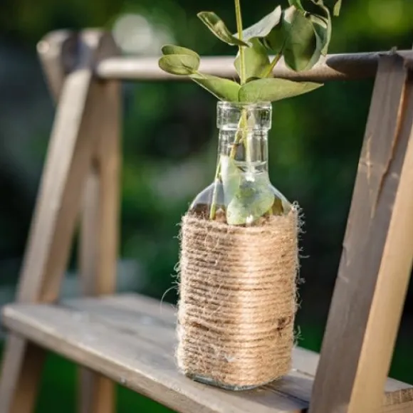 Vase Bouteille Carr E 15Cm