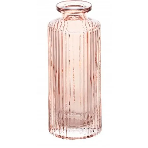 Vase En Verre Heloise Vieux Rose