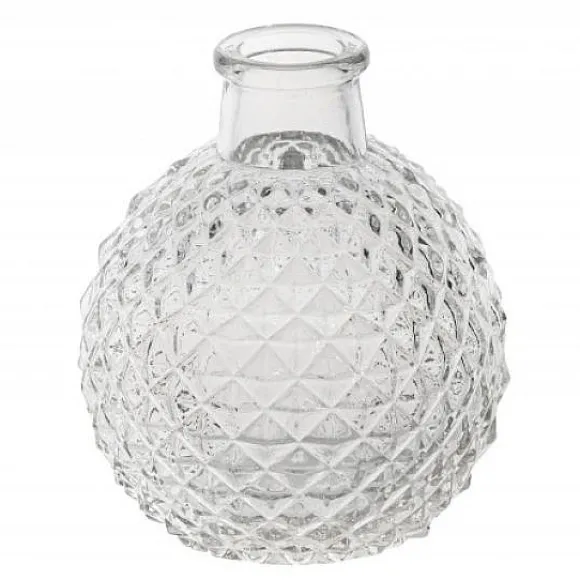 Vase En Verre Jos Phine Transparent