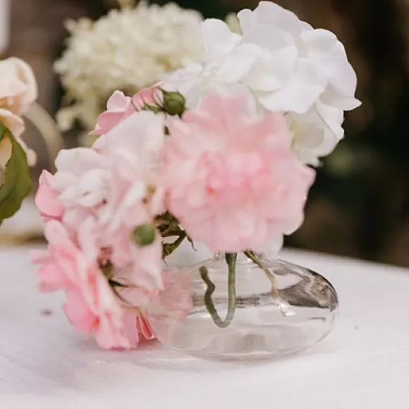 Vase En Verre L Onie Liser Or