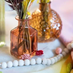 Vase En Verre Leonie Vieux Rose