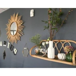 Vase En Verre Ovale 13Cm