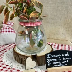 Vase En Verre Photophore Oscar