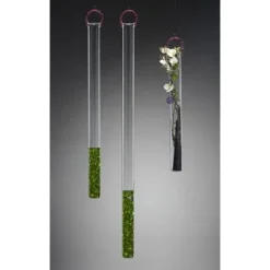 Vase Mariage Tube A Suspendre 80Cm