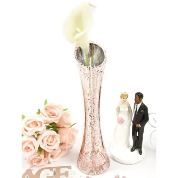 Vase Soliflore M Tallis Rose Gold 26Cm