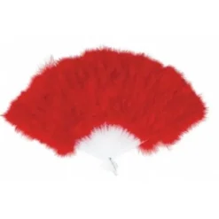 Ventail Plumes Rouge